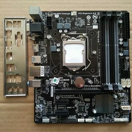 Motherboard Game 1150 GIGABYTE B85M DS3H PCI EXP 4 SLOT RAM DDR3 USB3