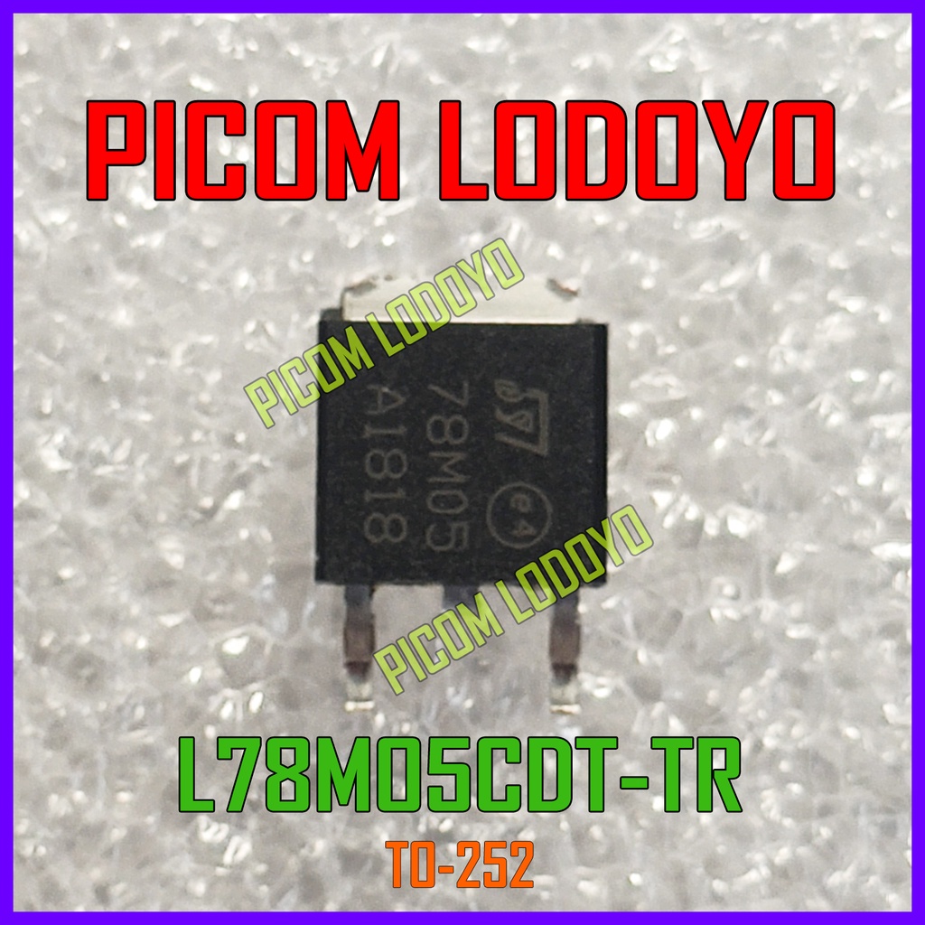 L78M05CDT-TR TO-252 IC DC Regulator Step Down 78M05 7805