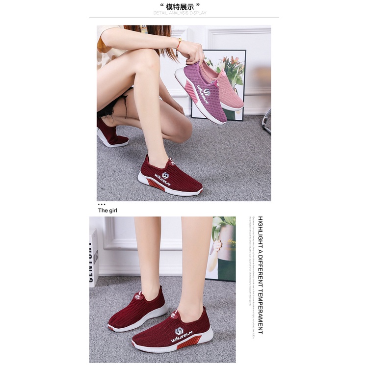 GISF Diana Sepatu Sneakers Import Fashion Wanita Korea 2022 - Real Pic