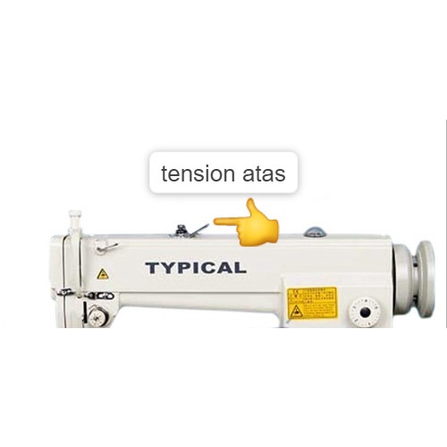 tiang benang / tension atas mesin jahit industri - typical / model GC