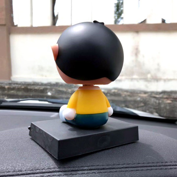 NOBITA NOBI PER Boneka Figure Miniatur Pajangan Mobil Stand Goyang Kepala Shacking Head