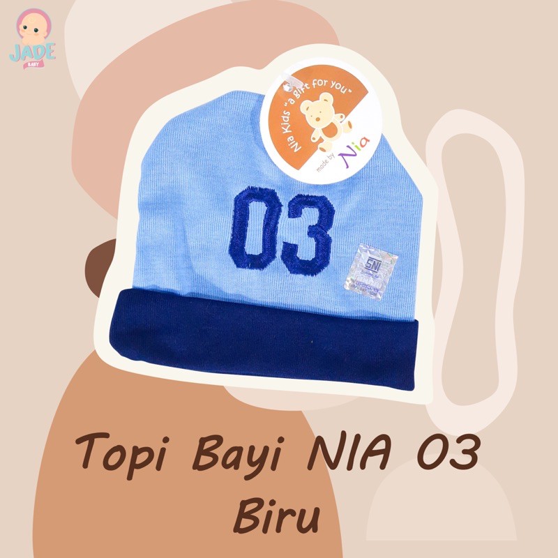 TOPI BAYI NIA 03 / TOPI NIA 03 MURAH / TOPI BAYI MURAH