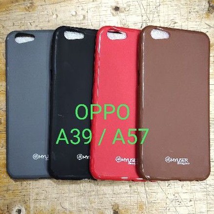 OPPO A57 / OPPO A39 SOFTCASE KARET SILIKON MANTUL MURAH MERIAH