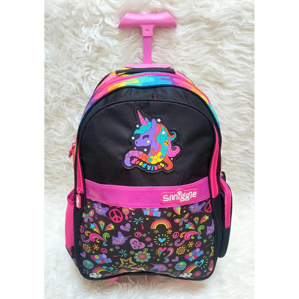 Tas Troli Anak Sekolah SD SMP Smiggle / smiggle trolly bag for School girl and boys