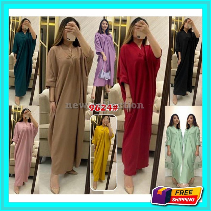 Kaftan Wanita Terbaru 2022 Mewah Cantik Modern Murah Termurah Pakaian Muslim Bsju Pesta Terbaru Cewe