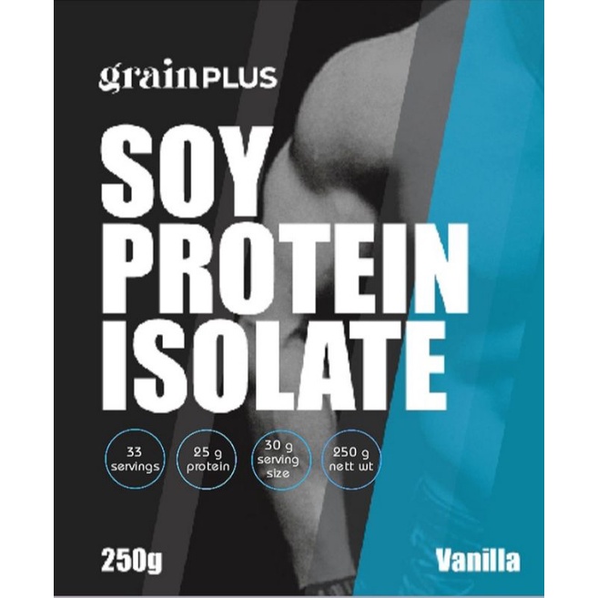 PROTEIN ISOLATE / soy protein isolat 250 gr  / susu protein VANILA