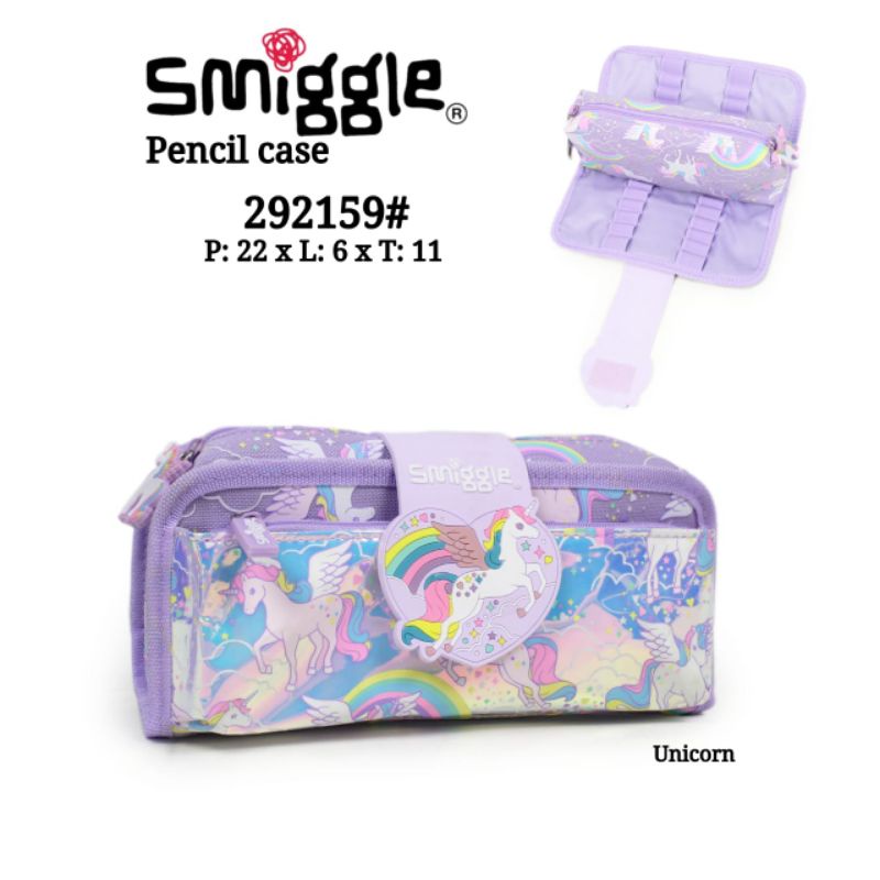 Smiggle Beyond Utility Pencil Case kotak pensil