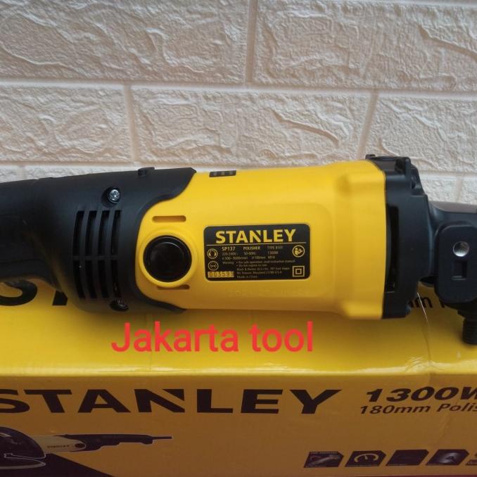 Mesin Poles Mobil Stanley Polisher Sp137 Mesin Poles 7Inch