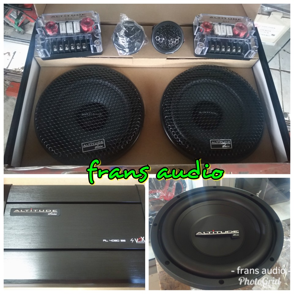 paket audio Vox altitude series / paket SQ / SQL / paket audio mobil