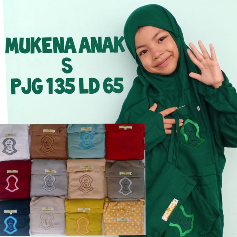 Mukena Anak Terusan Rayon Nyaman