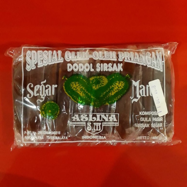  KHAS  TASIK  oleh  oleh  Tasikmalaya  DODOL SIRSAK SEGAR 