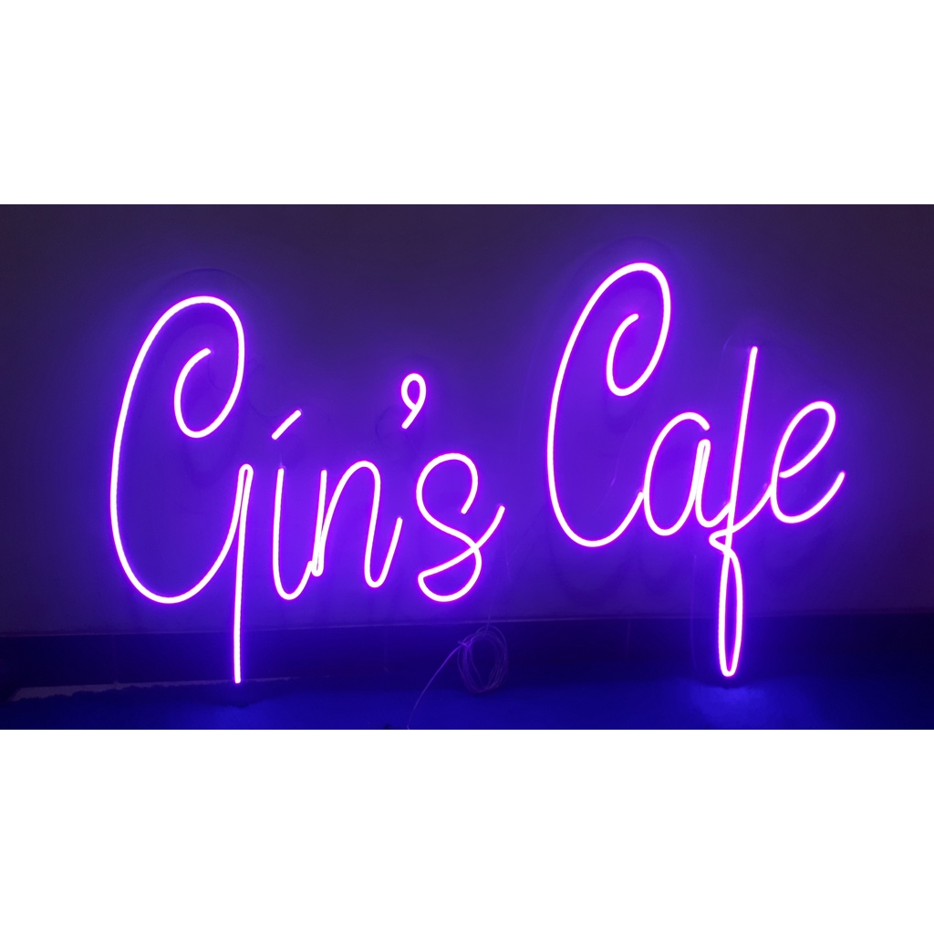 NEON FLEX CUSTOM | Lampu Custom Neon Sign / Flex Led | Lampu Hias Untuk Kamar Cafe Neon Flex Pola Tu