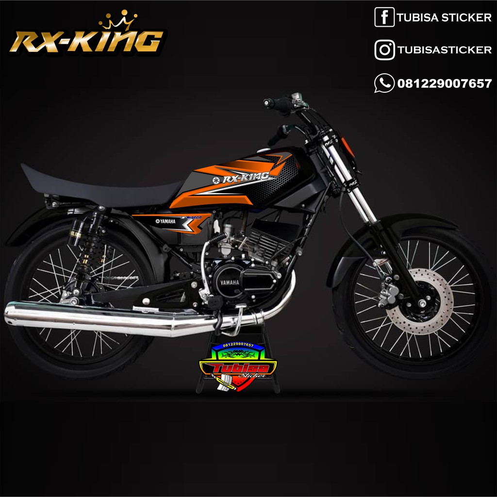 Jual Sticker Striping Variasi Rx King Striping Motor Rx King TBS 007 Indonesia Shopee Indonesia