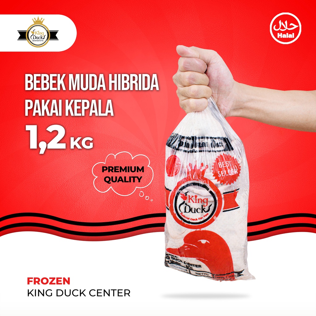

Ay00! Bebek Hibrida / Daging Bebek 1.2 Kg Utuh Pakai Kepala Kaki