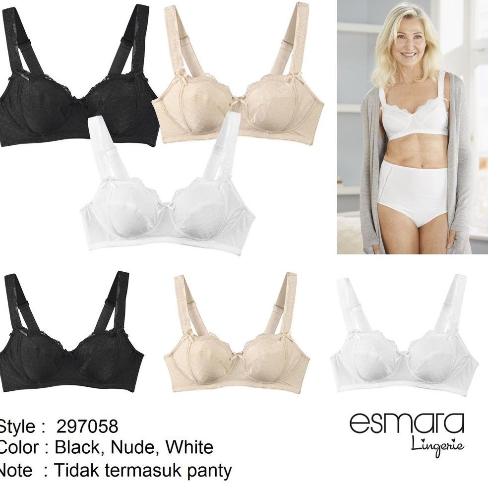 [KODE FE9VQ] Bra Esmara style 297058 nonpad nonwire available 3 colors