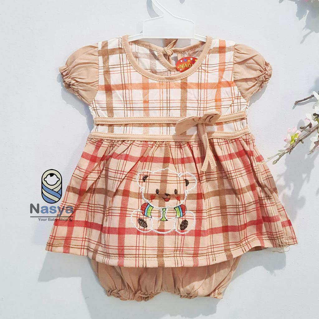 [N-054] Baju dan Celana bayi Lucu/Baju Bayi Murah (0-6m)