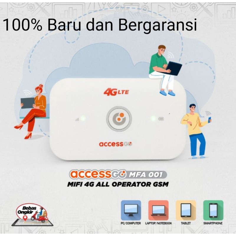 Mifi 4G ALL OPERATOR Baru dan Bergaransi