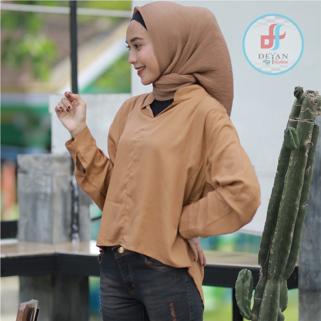MEYRA BLOUSE KATUN RAYON OVERSIZE-5