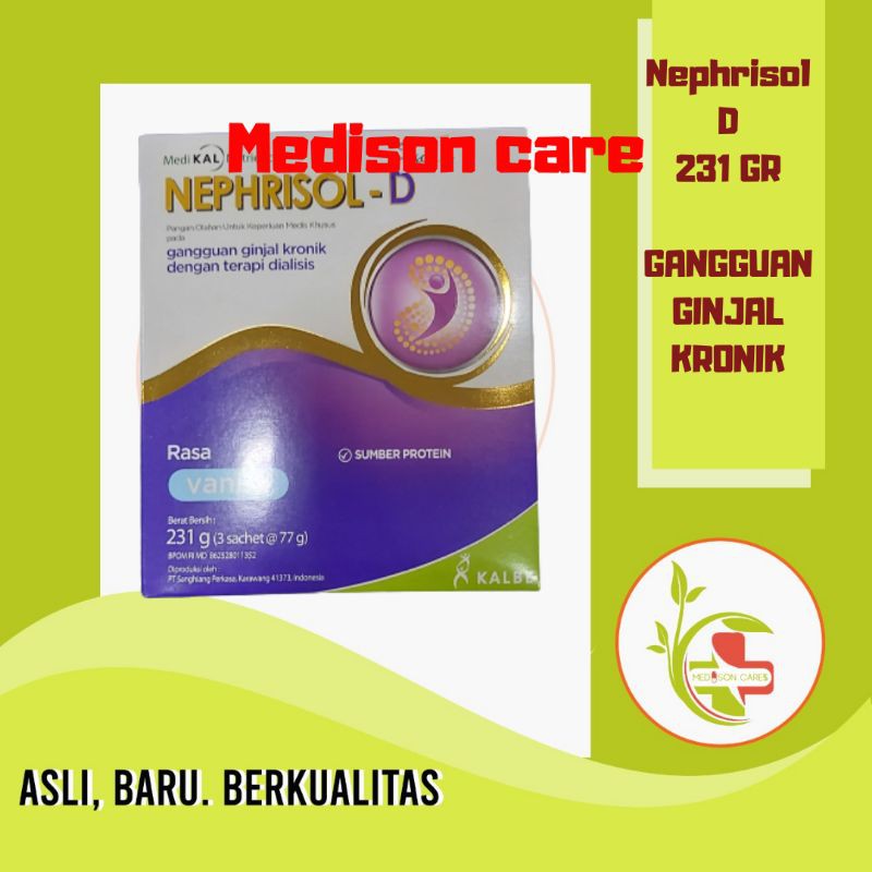 nephrisol D gangguan ginjal kronik | 231g