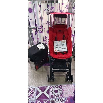 Stroller pockit gen 4 preloved red merah