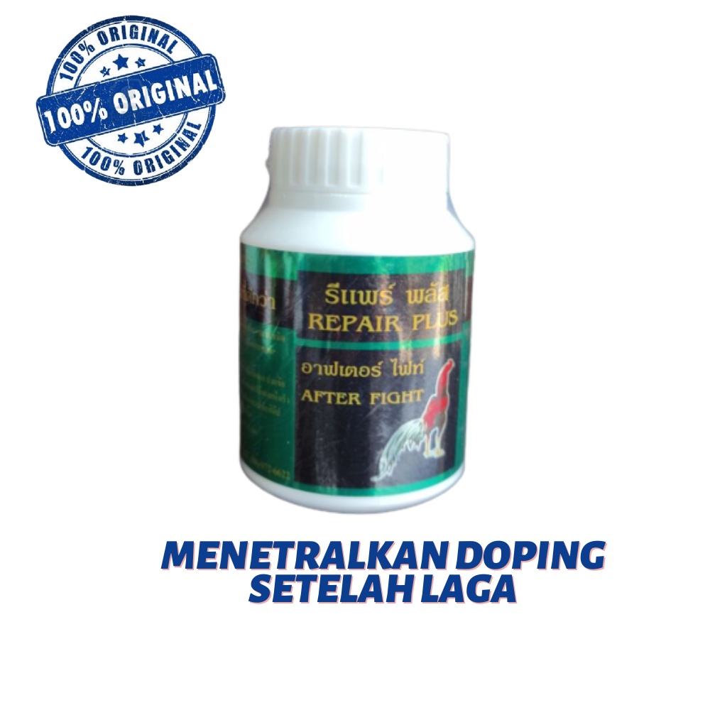 REPAIR PLUS - penetral doping setelah laga