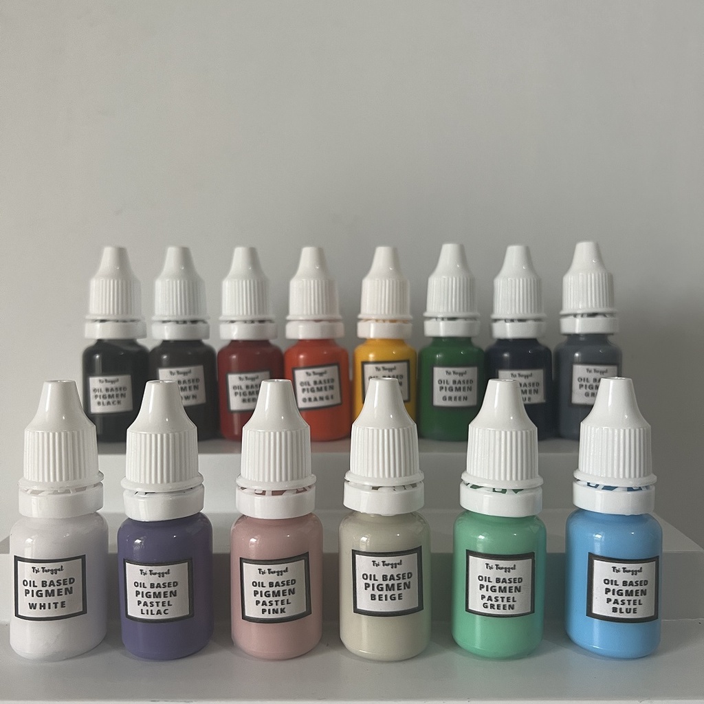 Cat Minyak Resin Pigmen Warna Pastel Blue Pigment Recin Oil Based Alat Perlengkapan Peralatan Painting Paint Colour Canvas Kesenian Seni Rupa Melukis Draw Dinding Gambar Berkualitas Bagus Warna Solid Grosir Prakarya Malang