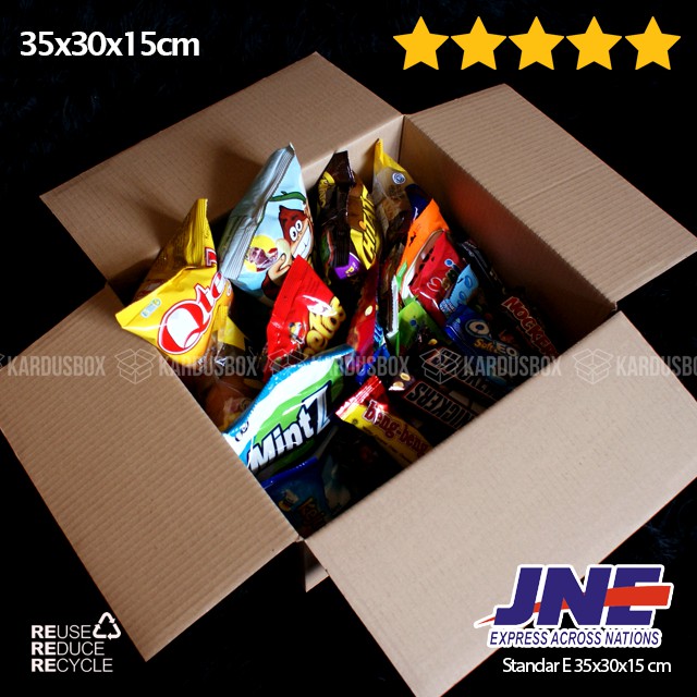 10pcs Kardus Box Standar [35x30x15cm]