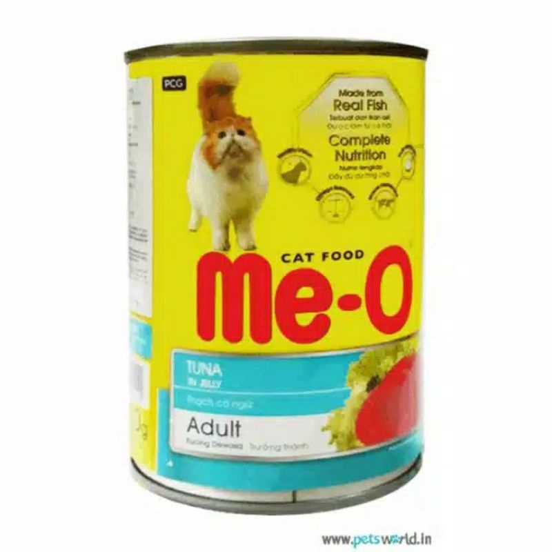 Makanan Kucing Merk Meo Me-O Kaleng 400Gram