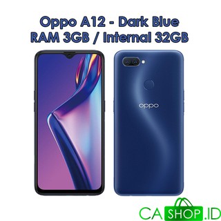 Oppo A12 - 3GB 32GB (3/32) - New Original Garansi Resmi