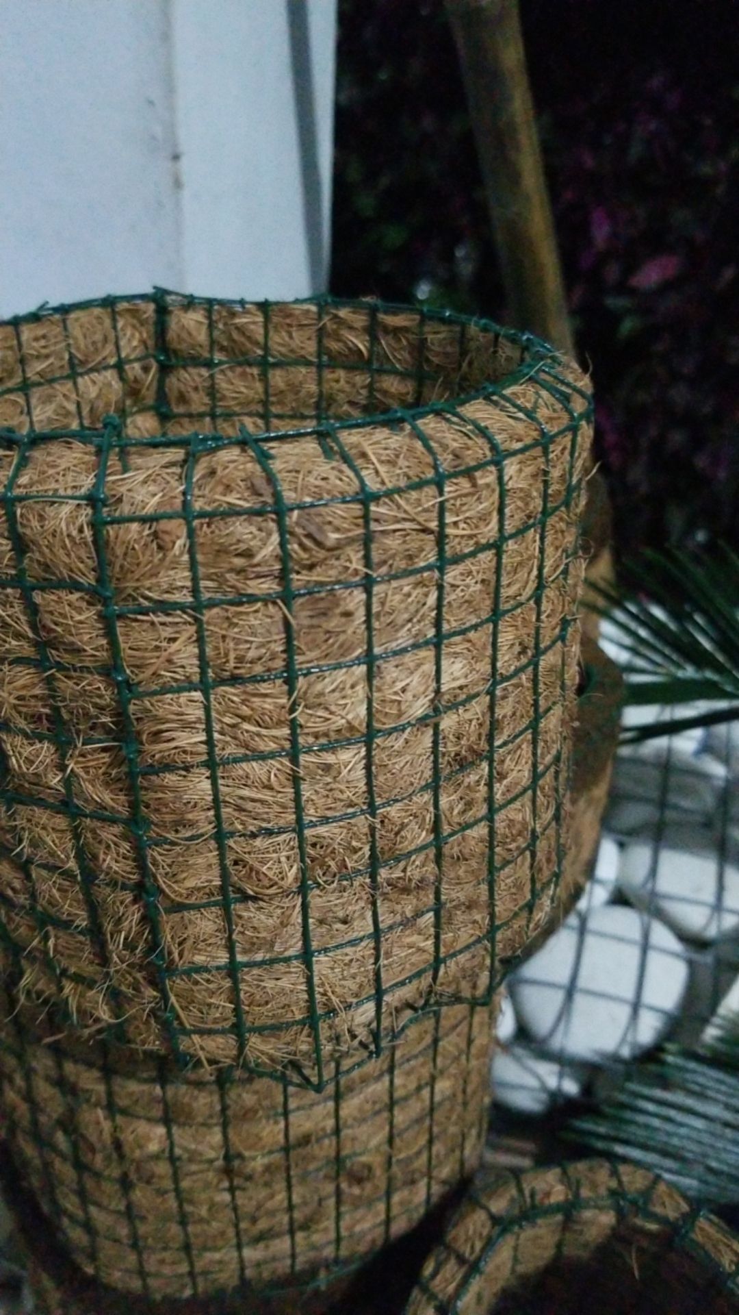 Pot Jaring Pot Sabut Kelapa Pot Tempel Pot Anggrek Media Tanam, Pot Bulat, Pot Media Tanaman, Pot