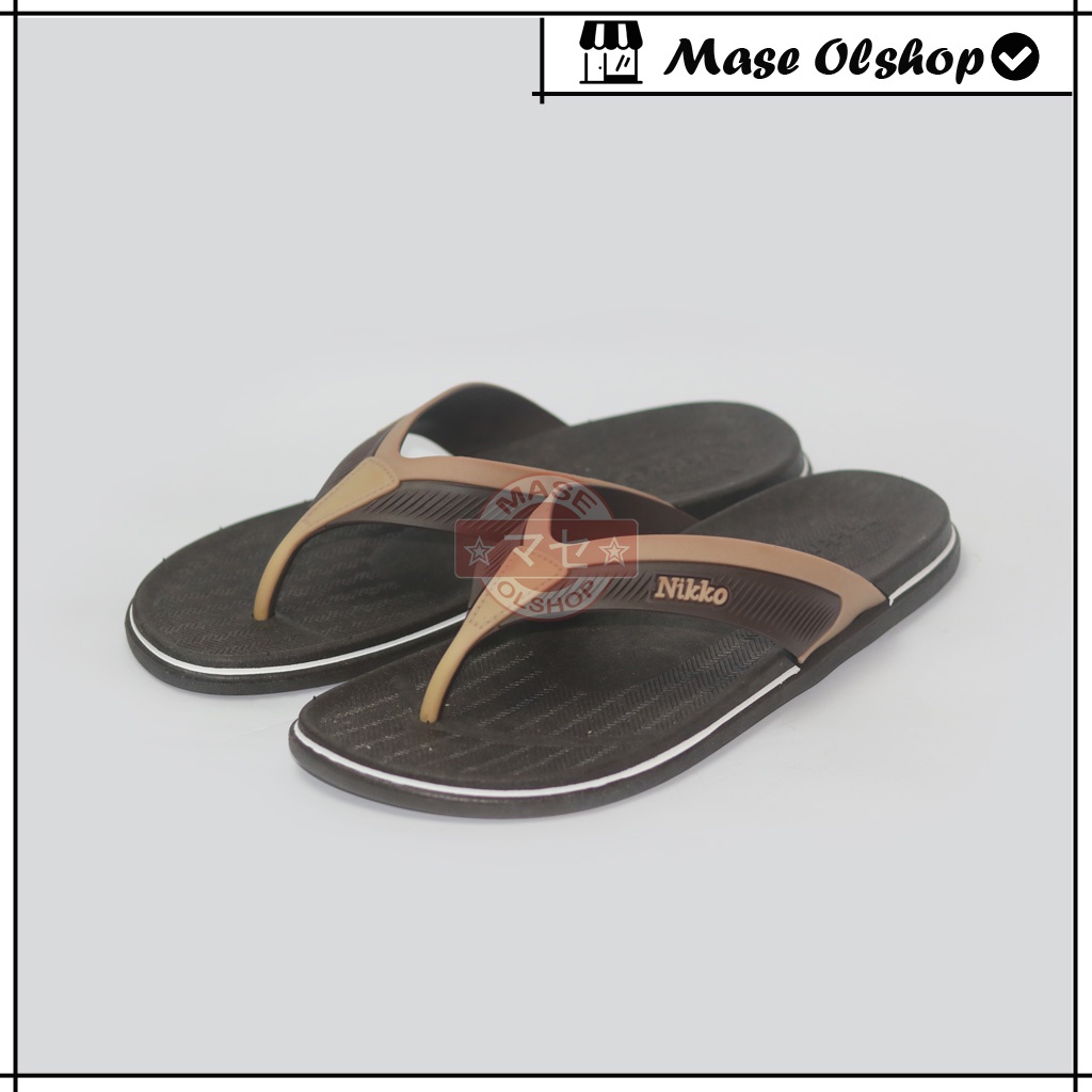 Sandal Pria Murah Sandal Jepit Karet Nikko 6011