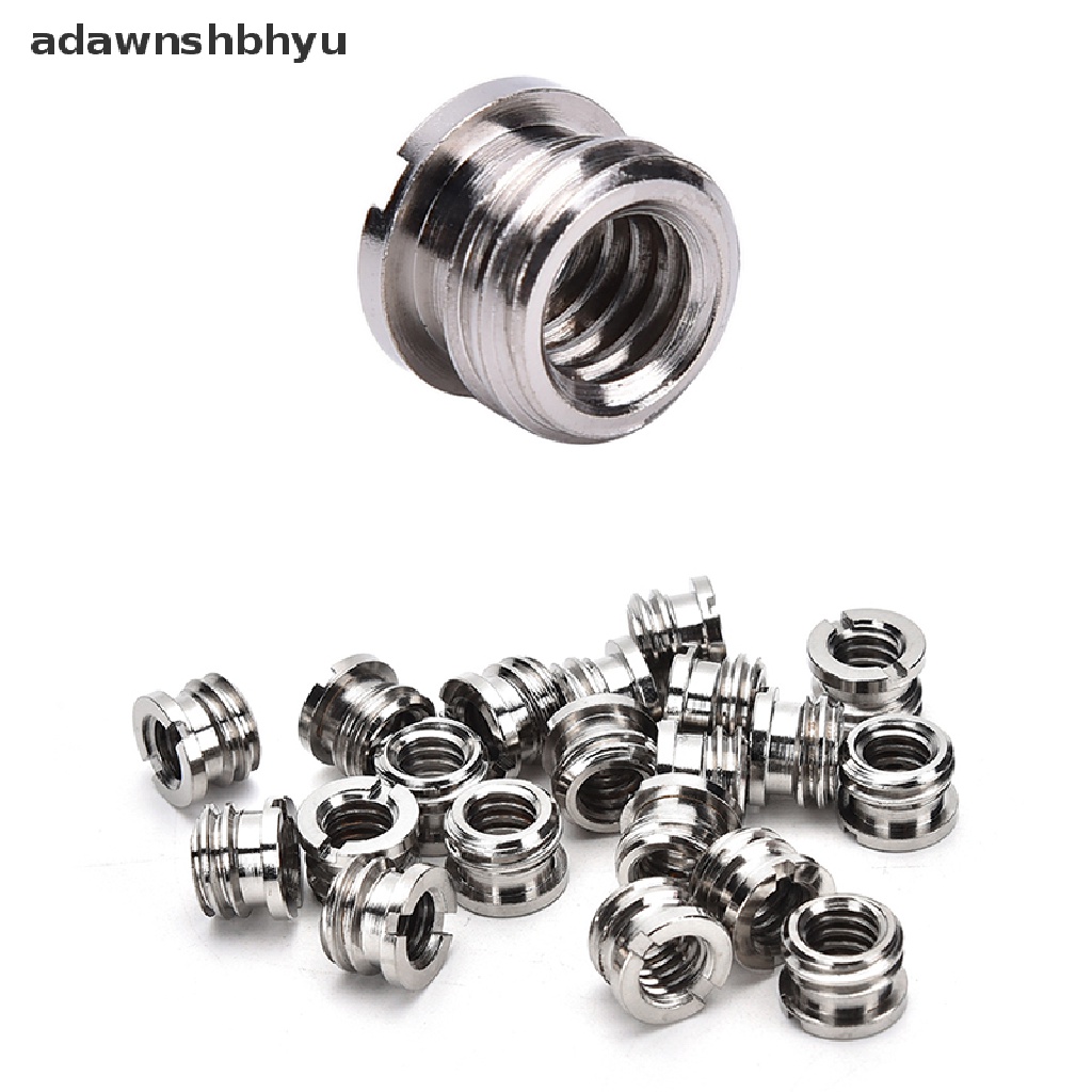 Sekrup Adapter Konversi Bushing adawnshbhyu 1Pack (10PCS) SR10 3per8 &quot;-16 Ke 1.4&quot; -20 Reducer Bushing