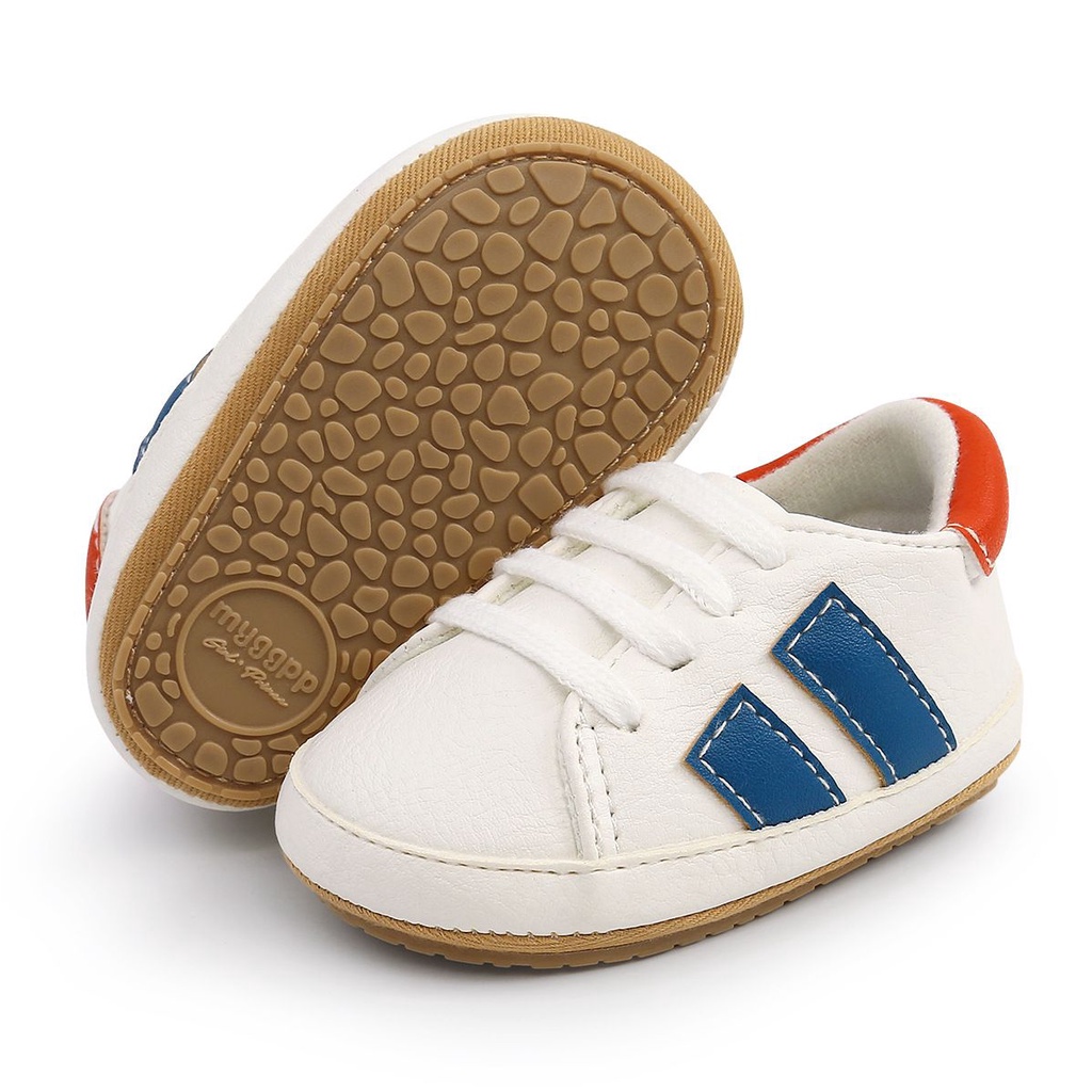 ANNANAKSTORE -  sepatu prewalker baayi lakilaai0-2 tahun / sepatu anti slip / sepatu bayi IMPOR KOREA
