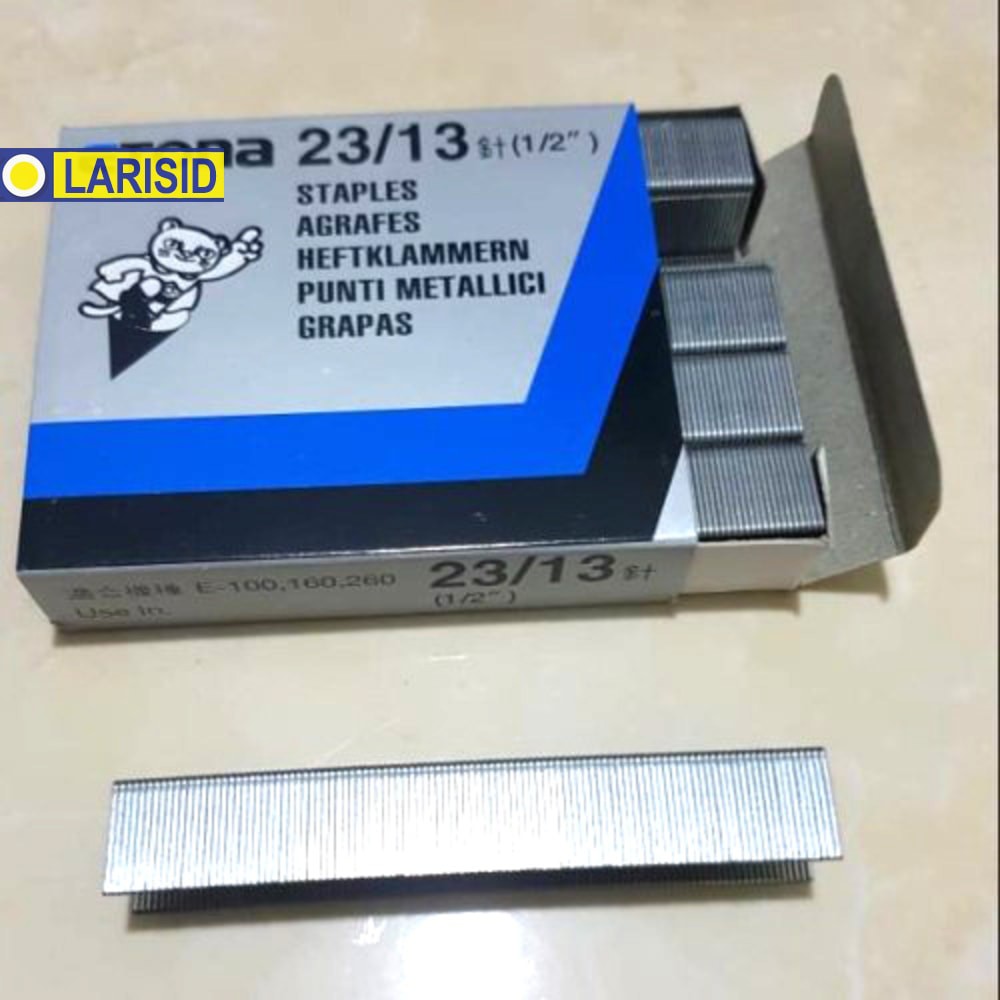 

ISI STAPLER ISI STAPLES ISI STEPLER 23/13 ETONA 1/2 INCH