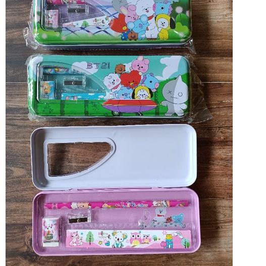 

Jangan Diklik! TEPAK set / TEMPAT PENSIL BT21/BTS, FREE ISINYA, LUCU #DISKON