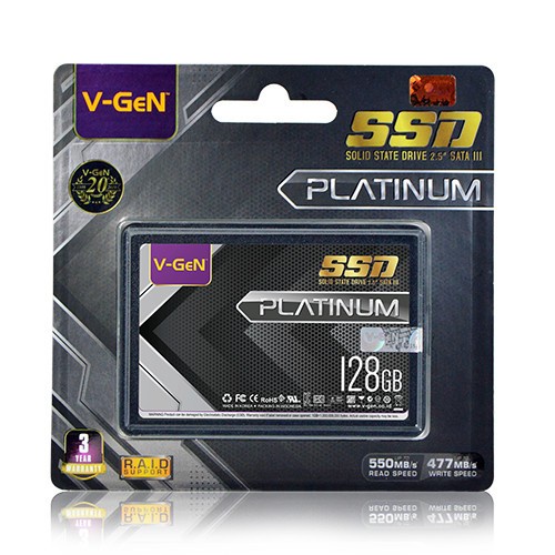 SSD Solid State Drive V-GeN 128GB SATA 3 SSD SATA III VGEN