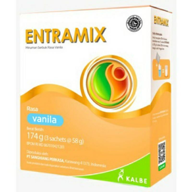 Entramix Nutrisi /Susu Untuk Lansia Susah Makan -VANILA185gram