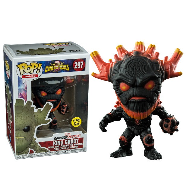 Funko Pop Marvel Contest of Champions King Groot (Glow)