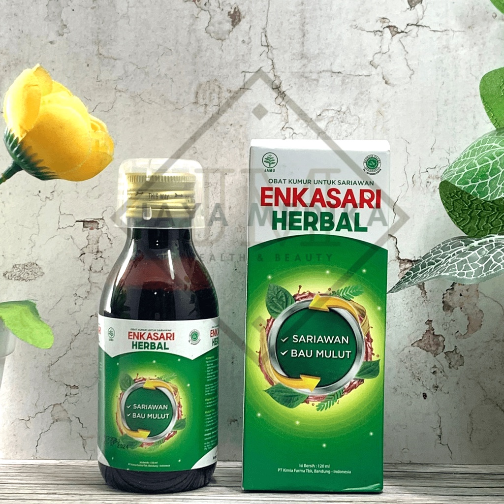 Enkasari Herbal 120 ml - Obat Kumur Untuk Sariawan