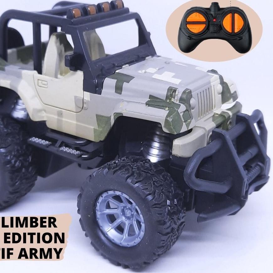 Mobil Remote control Offroad RC Rock Crawler Jeep Mini Climber Mainan Anak Laki Laki Remot Kontrol