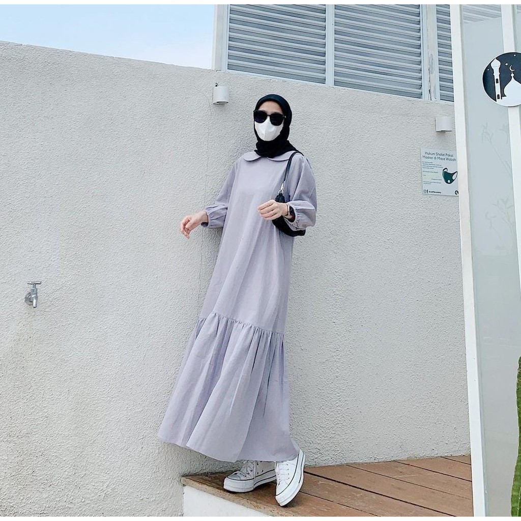 Jual Baju Fashion Hijab Model Terbaru NomiCa Dress Casual Murah  Indonesia|Shopee Indonesia