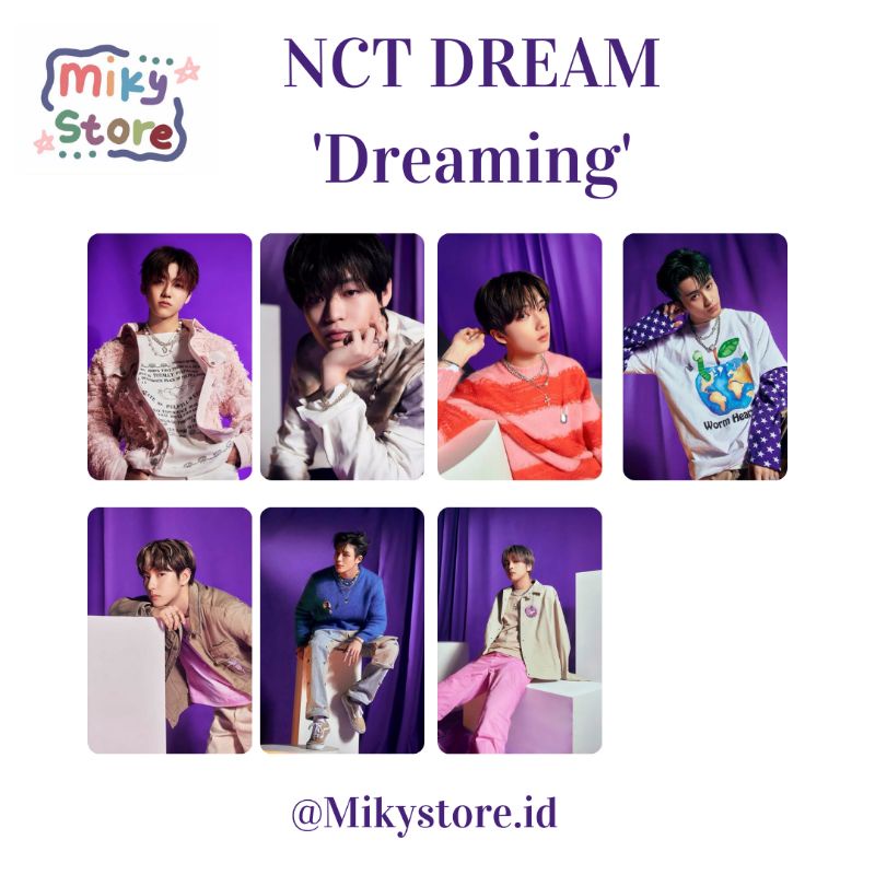 

[READY] Photocard Nct dream 'Dreaming'