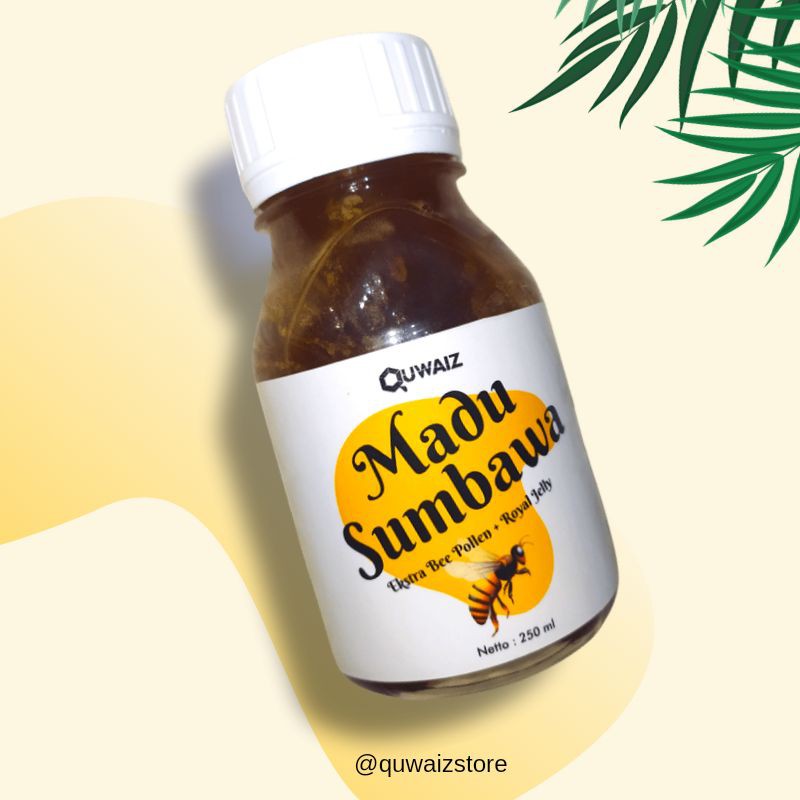 

QUWAIZ MADU SUMBAWA EKSTRA BEE POLLEN & ROYAL JELLY