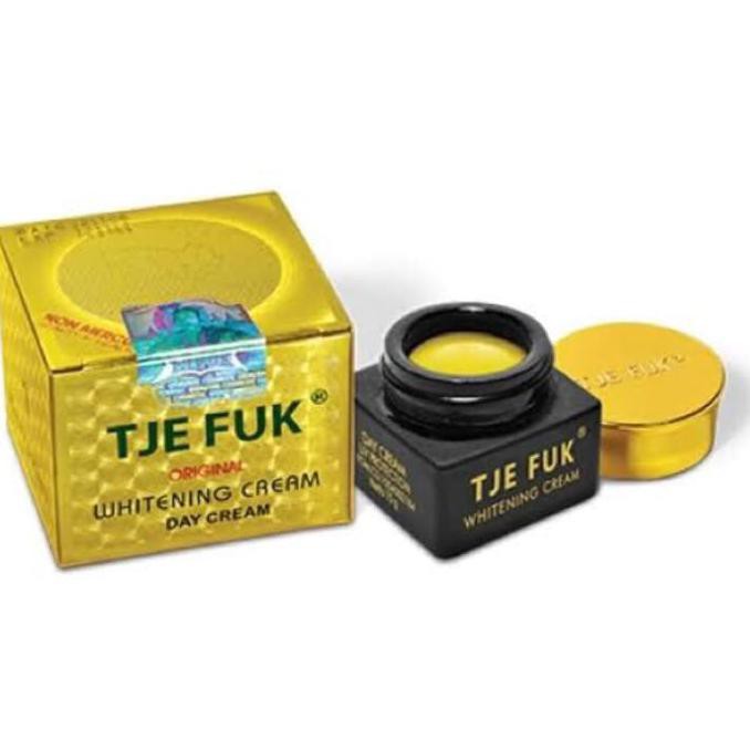 Tje Fuk Whitening DAY Cream Original 15g - Krim Wajah PAGI NEW