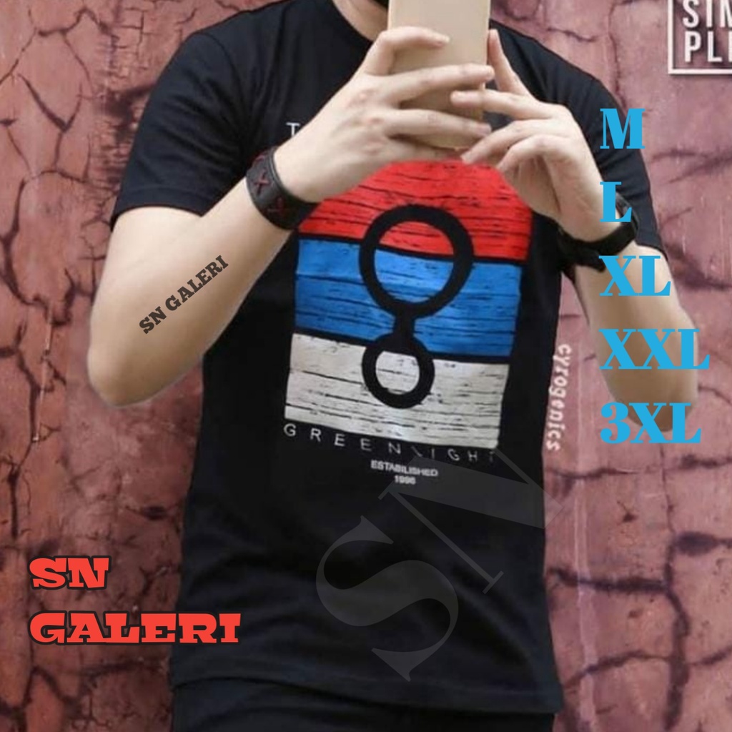 kaos distro pria murah / kaos jumbo pria / kaos pria distro / kaos greenlight / kaos pria dewasa / b