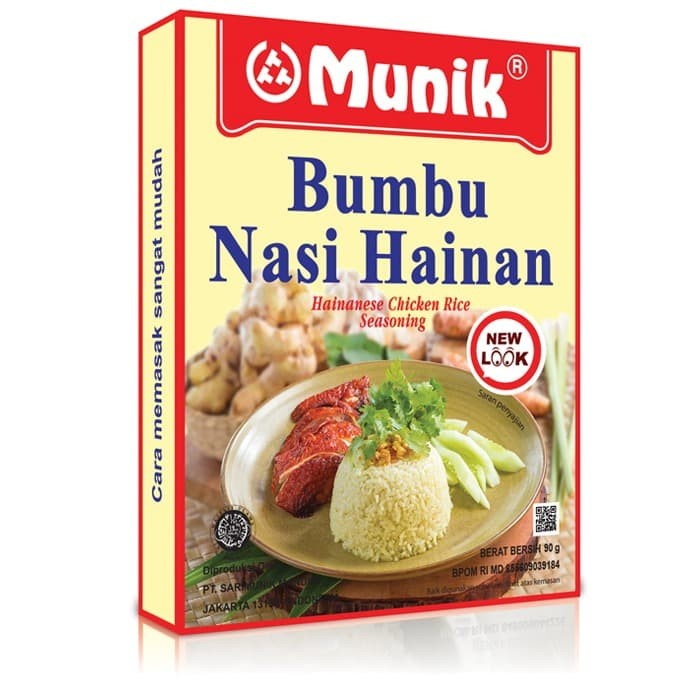 

HS Bumbu Nasi Hainan Munik - 90 gr 2 pcs