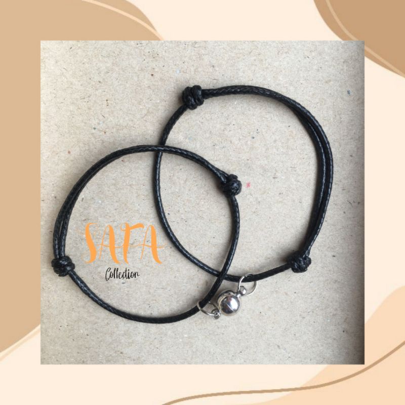 Gelang Tali Couple Magnet