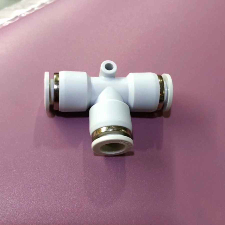 PEW 8-8-6 Fitting Nepel Connector Angin T Reducer