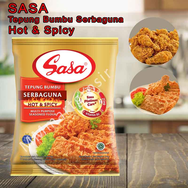 Sasa / tepung hot creaspe / 210g / Tepung siap pakai