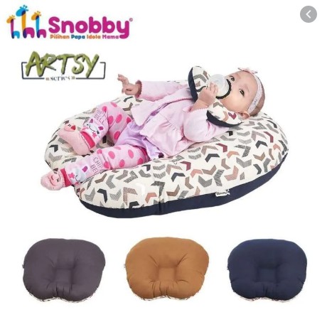 Sofa Baby Multifungsi Snobby + Bantal Dot Artsy Series TPB 5821 Kasur Bayi Newborn Baru Lahir
